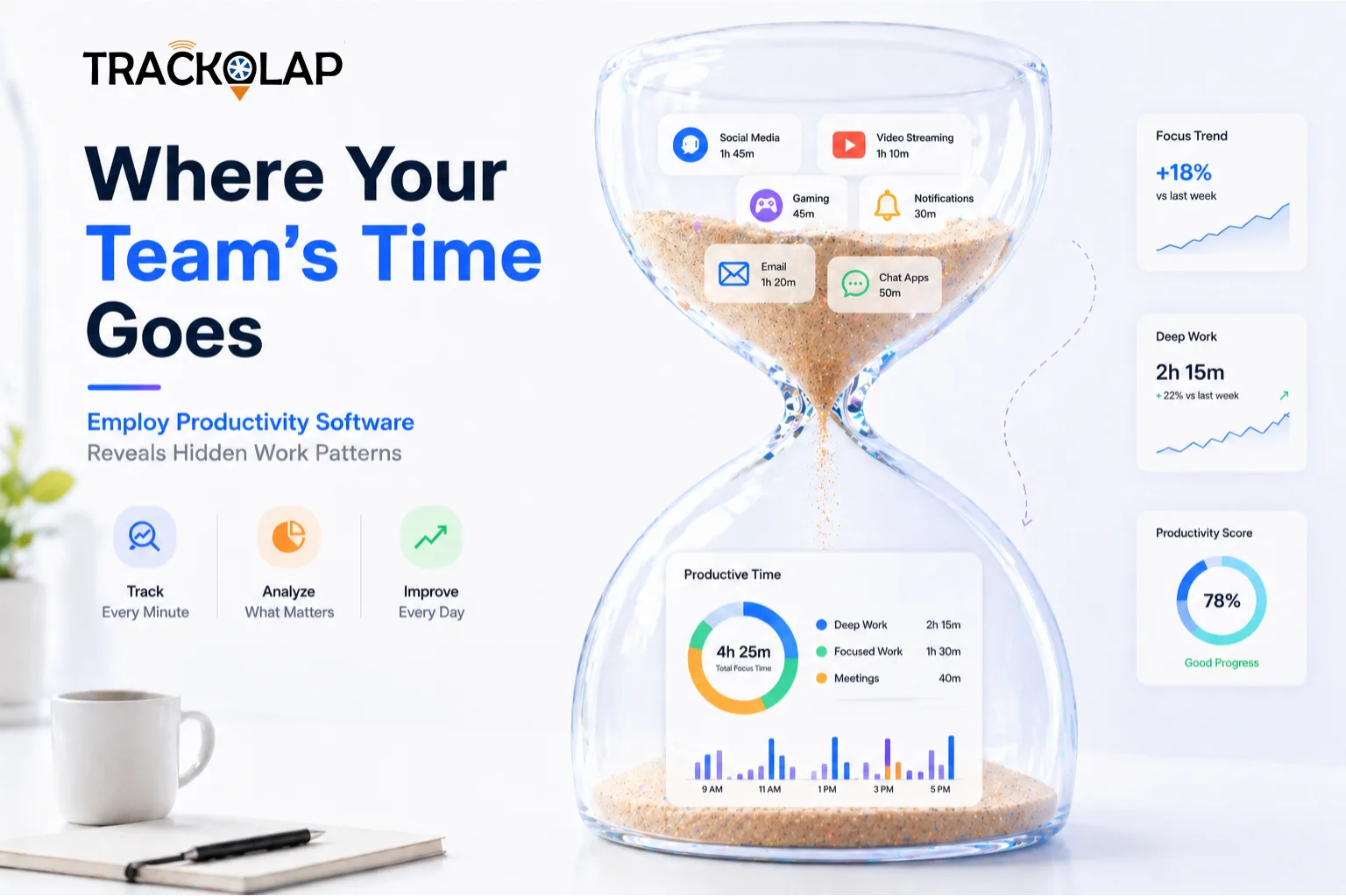 How Employee Productivity Software Helps Identify Hidden Productivity Gaps
