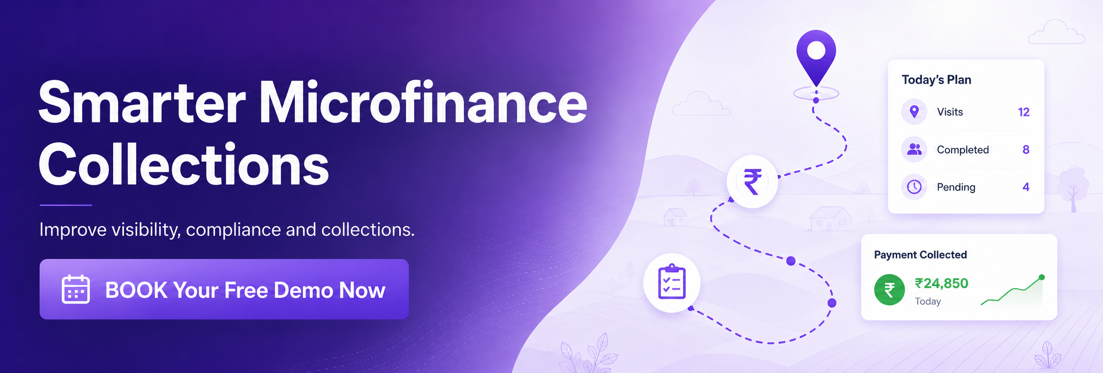 Smarter microfinance collections with TrackOlap - book a free demo
