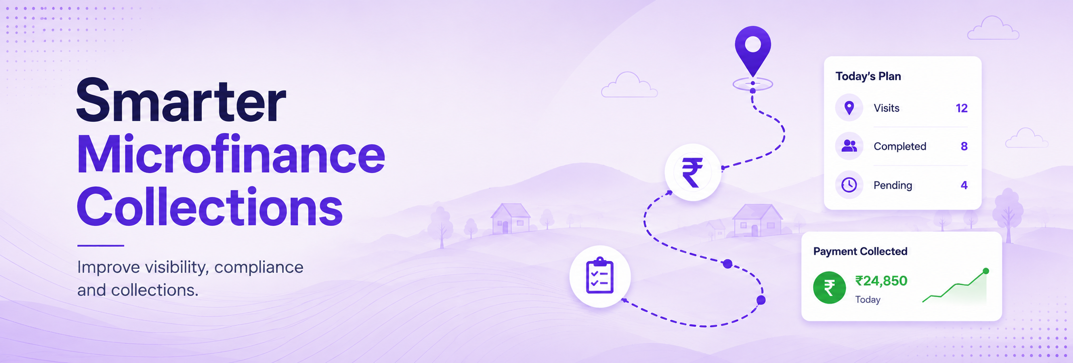 Smarter microfinance field collections with TrackOlap