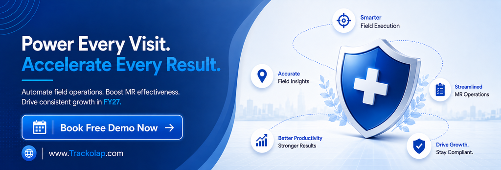 Power every pharma field visit and accelerate results with TrackOlap