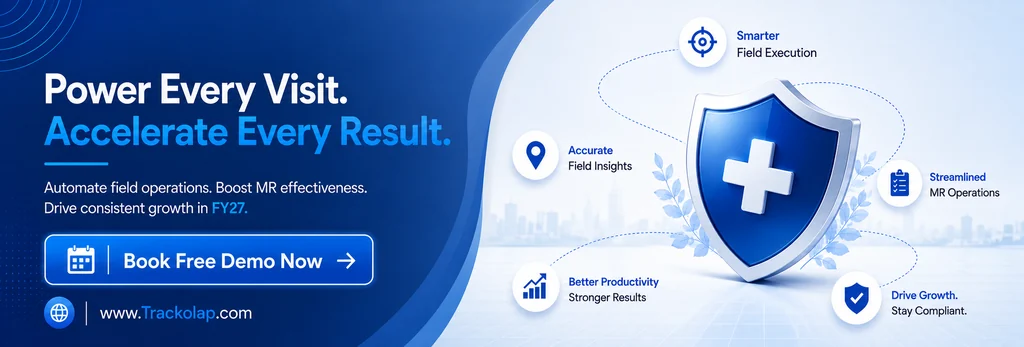 Power every pharma field visit and accelerate results with TrackOlap