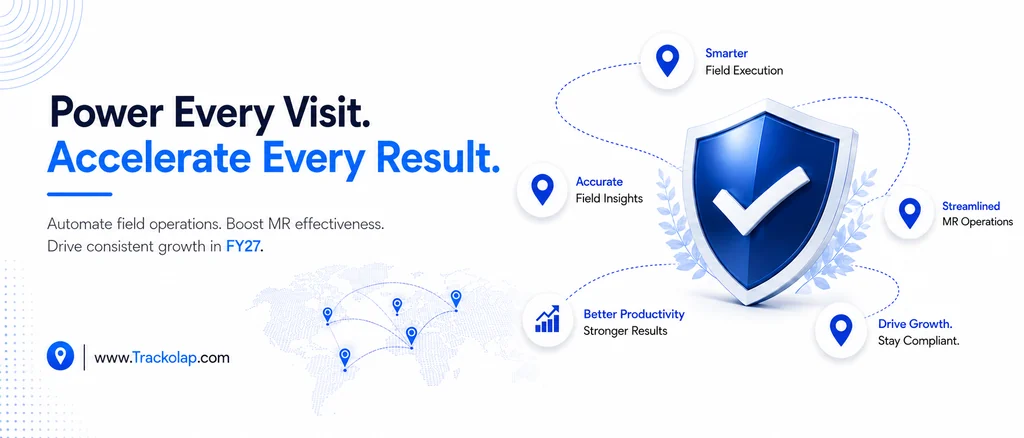 Power every pharma field visit with smarter execution, accurate insights and streamlined MR operations