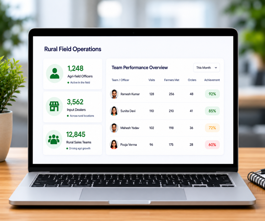 TrackOlap field workforce management for Agriculture