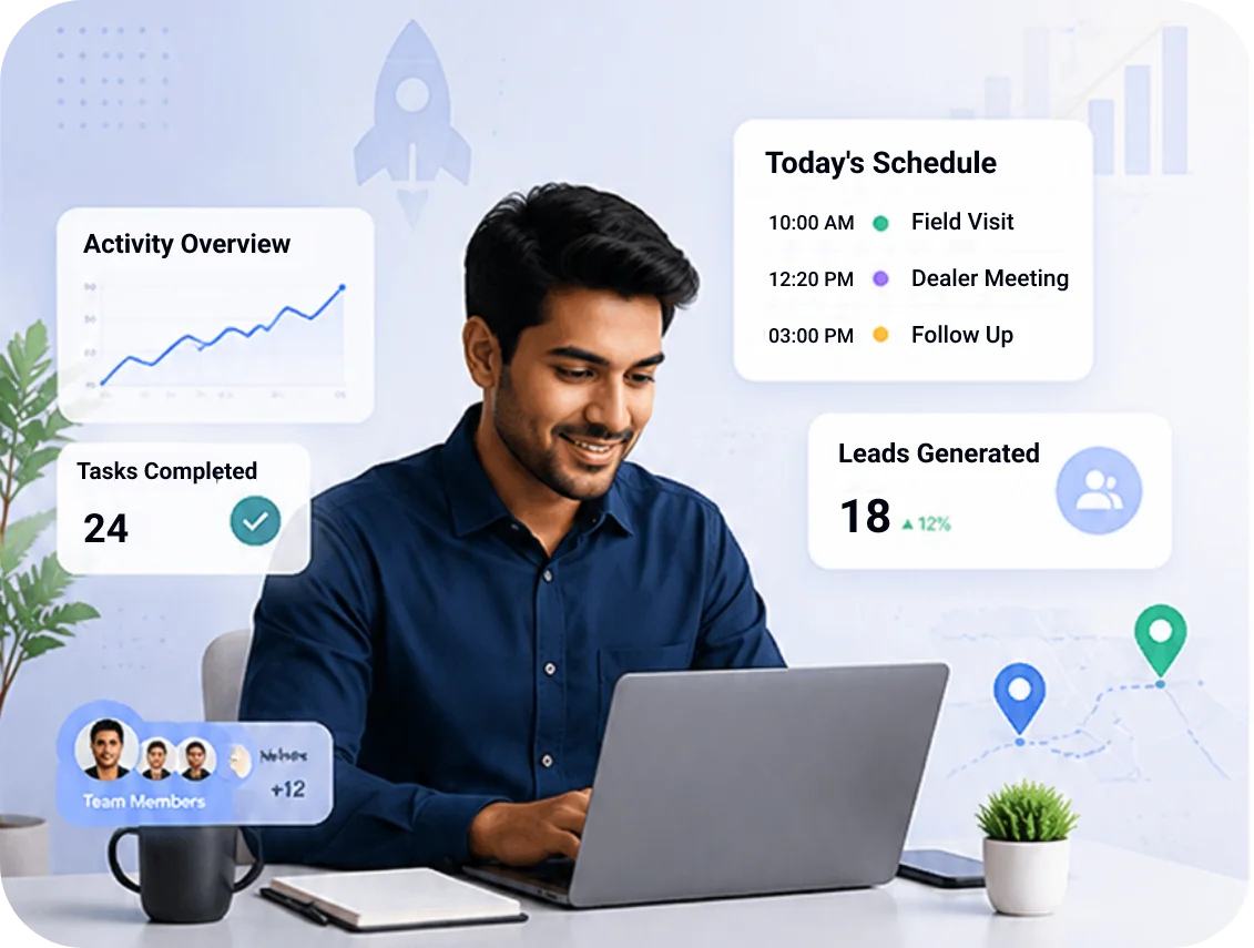 TrackOlap field workforce management for Startup