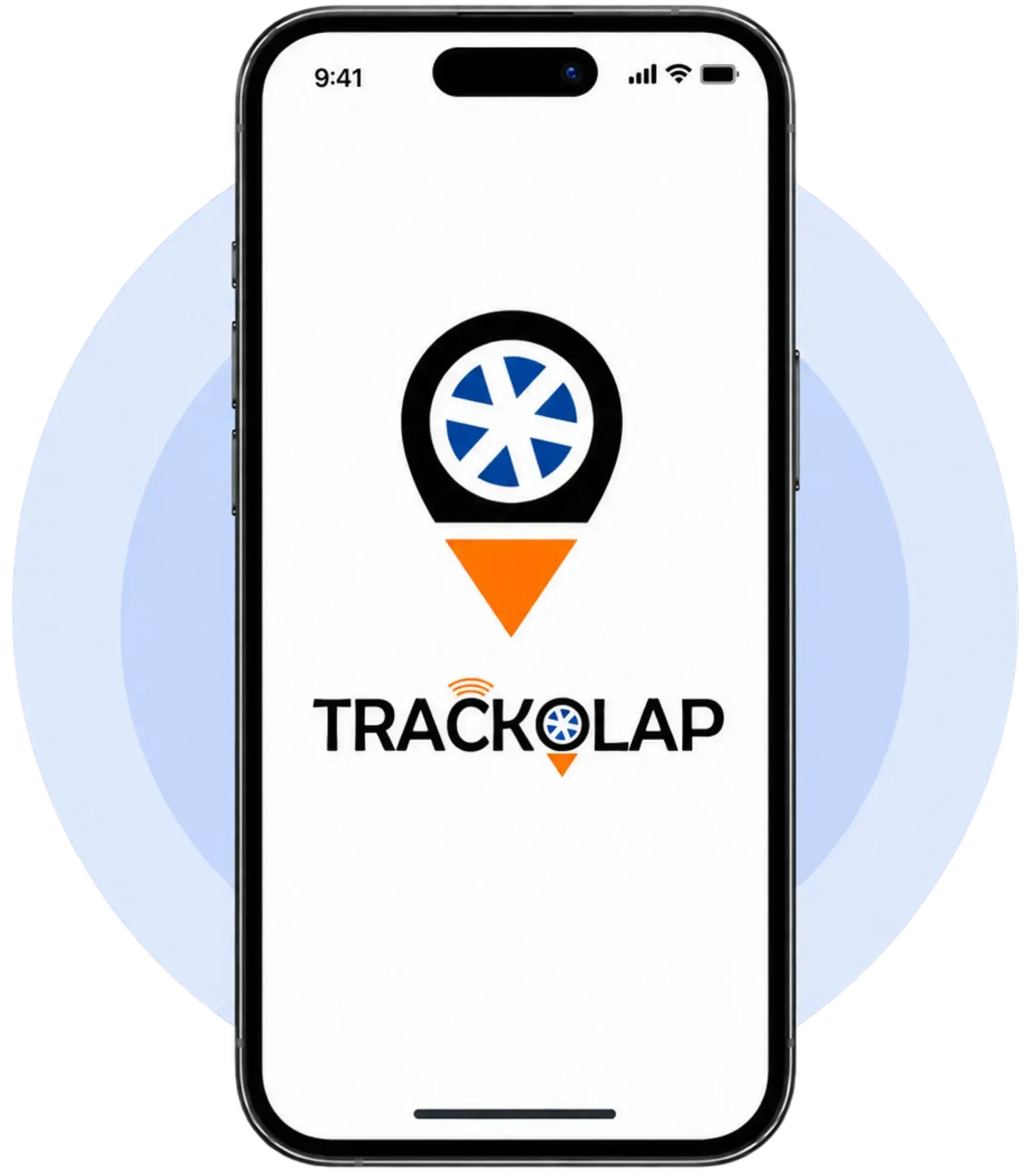 TrackOlap app open on a phone, the platform that closes each field gap