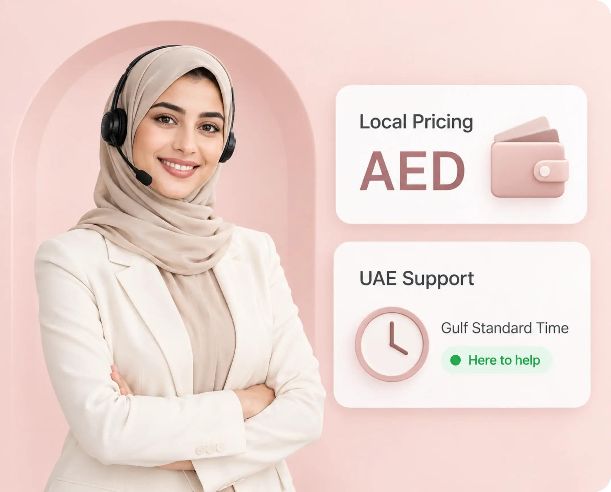TrackOlap team supporting UAE customers during local business hours