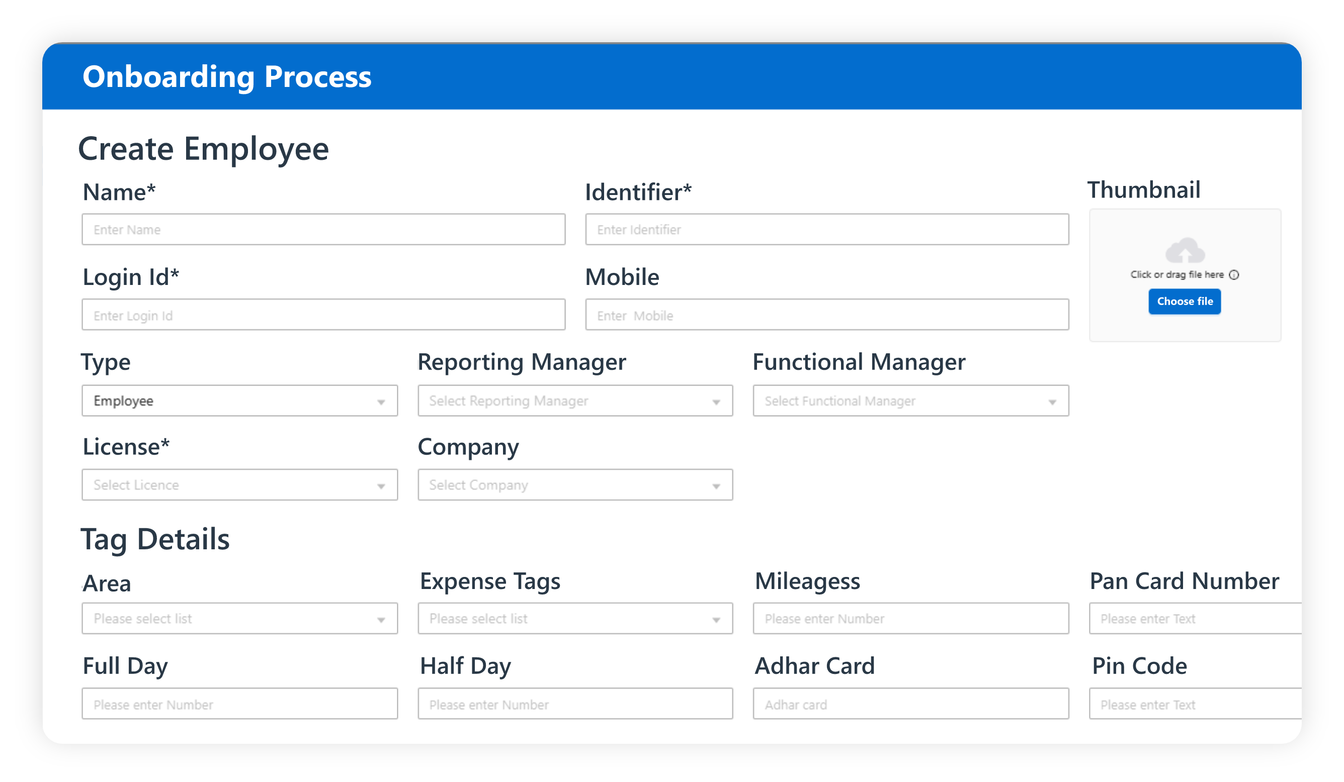 Self-Serve OnBoarding